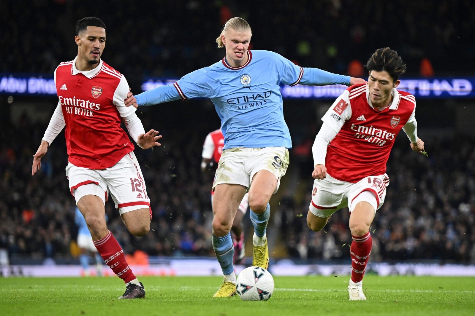 Anglijos Premier lyga - Arsenal prieš Man City